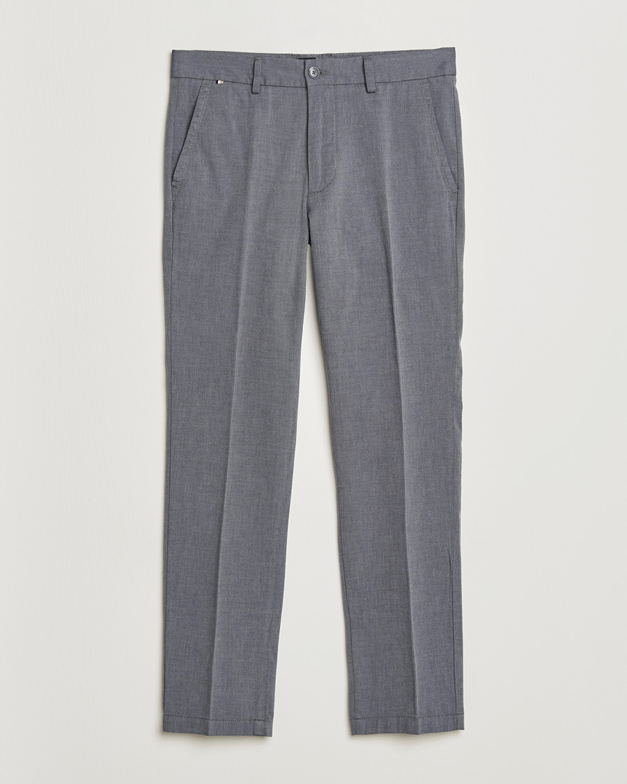 Herren | Hosen | BOSS BLACK | Kaiton Structured Chinos Dark Blue