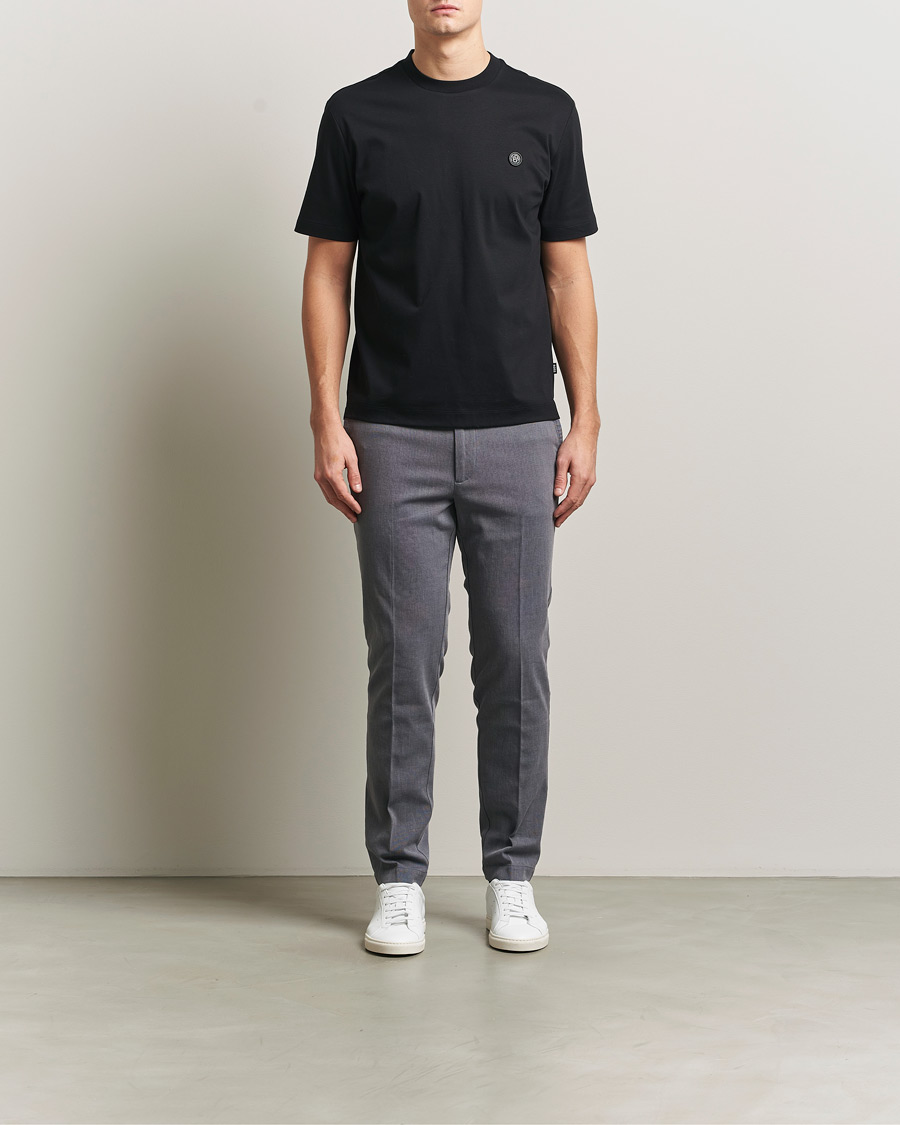 Herren | Hosen | BOSS BLACK | Kaiton Structured Chinos Dark Blue