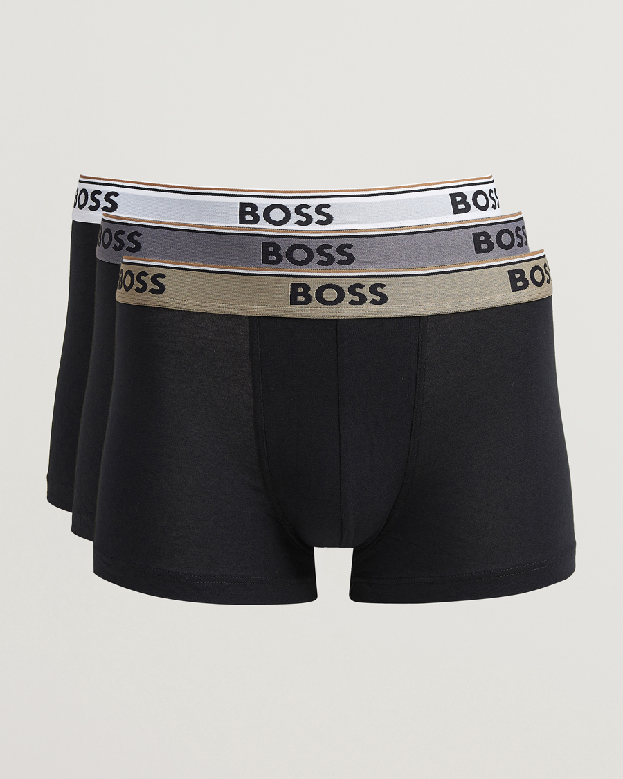 Herren | Unterwäsche | BOSS BLACK | 3-Pack Trunk Black