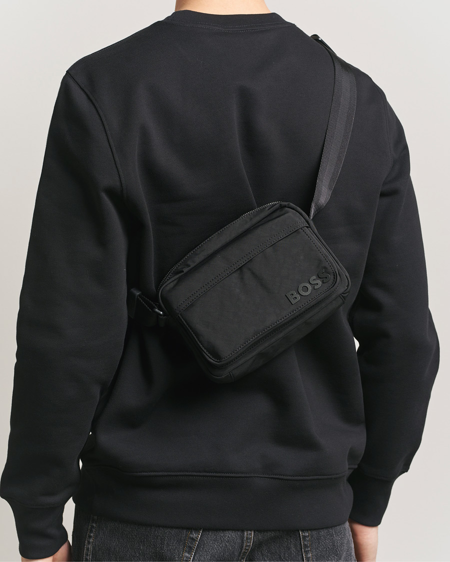 Herren | Taschen | BOSS BLACK | Catch Nylon Bum Bag Black