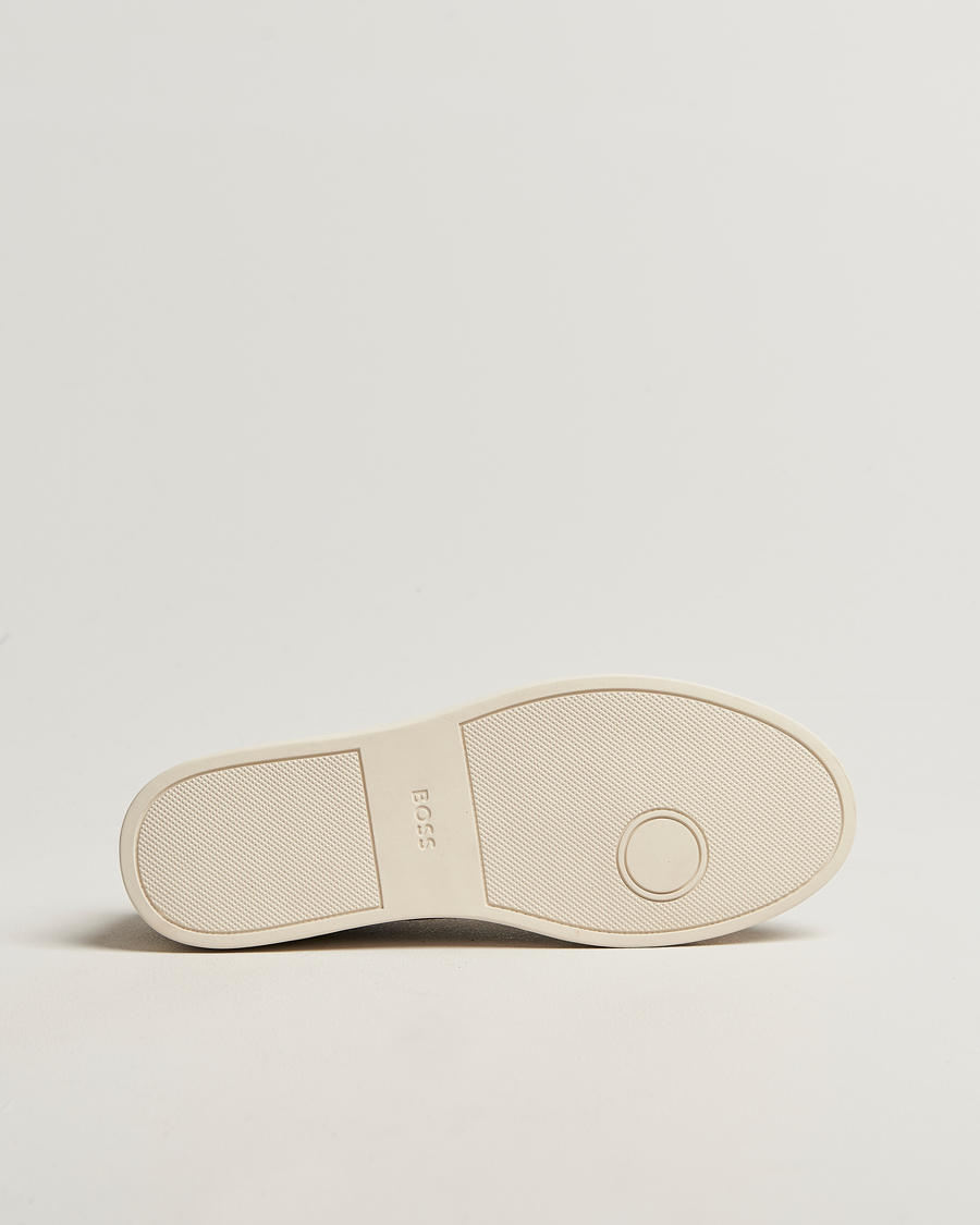 Herren | Sneaker | BOSS BLACK | Kieran Suede Sneaker Medium Beige