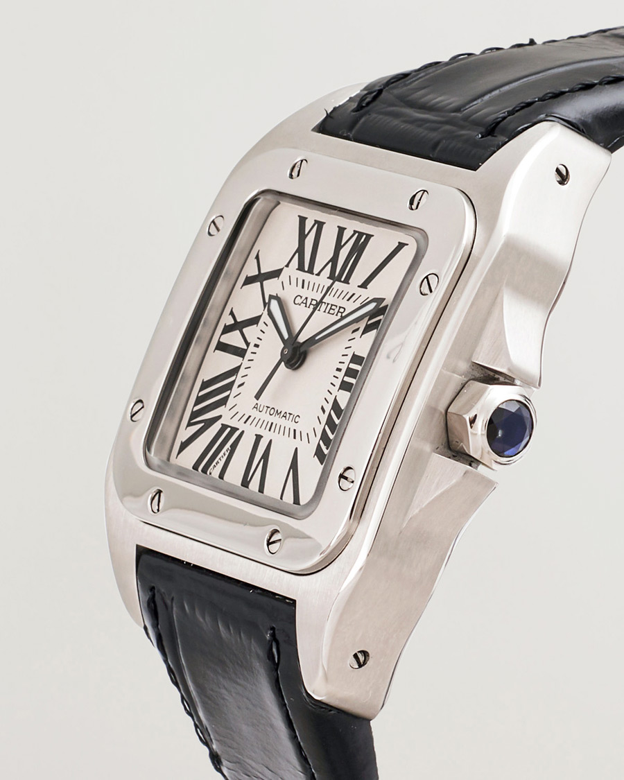 Herren | Pre-Owned & Vintage Watches | Cartier Pre-Owned | Santos 100