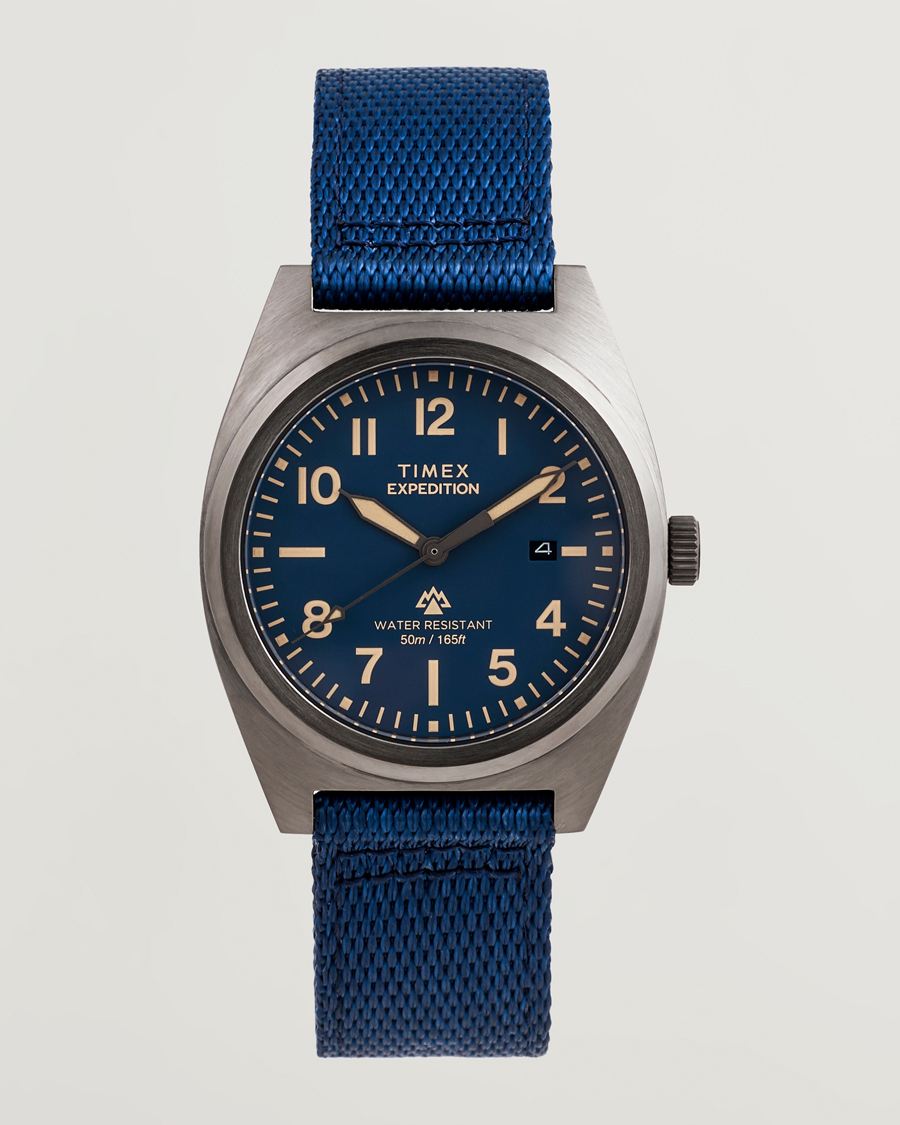 Herren | Timex Expedition Capstone rPET Strap 39mm Blue Dial | Timex | Expedition Capstone rPET Strap 39mm Blue Dial