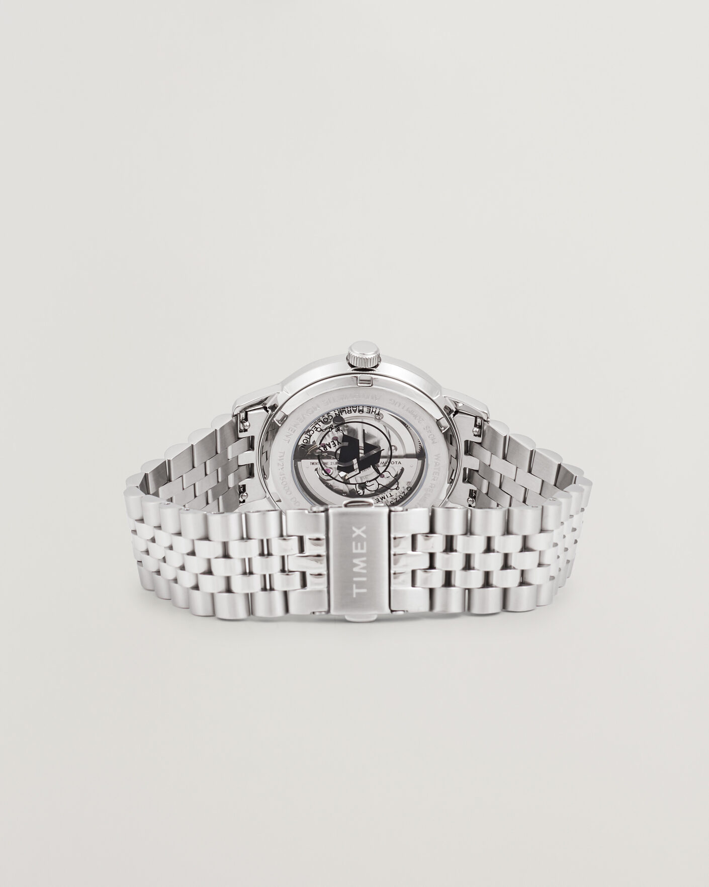 Herren | Timex Timex X Peanuts Snoopy Marlin Automatic 40mm Silver | Timex | X Peanuts Snoopy Marlin Automatic 40mm Silver