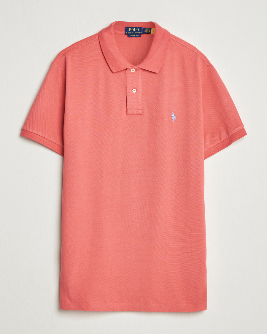 Herren | Poloshirts | Polo Ralph Lauren | Custom Slim Fit Polo Red Sky