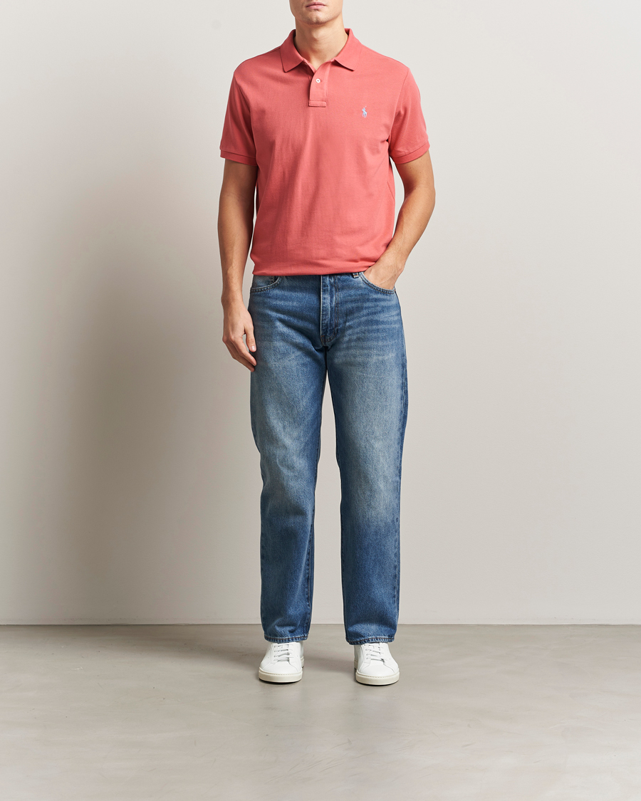 Herren | Poloshirts | Polo Ralph Lauren | Custom Slim Fit Polo Red Sky