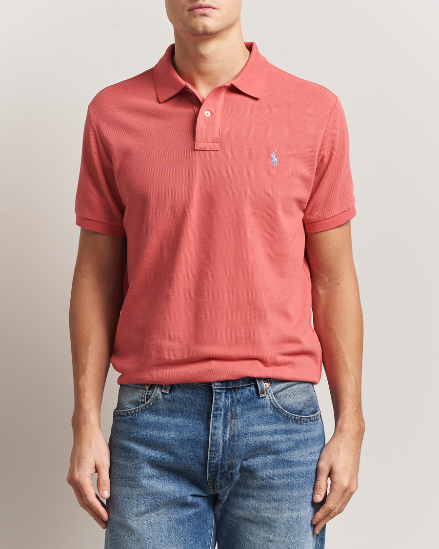 Herren | Poloshirts | Polo Ralph Lauren | Custom Slim Fit Polo Red Sky