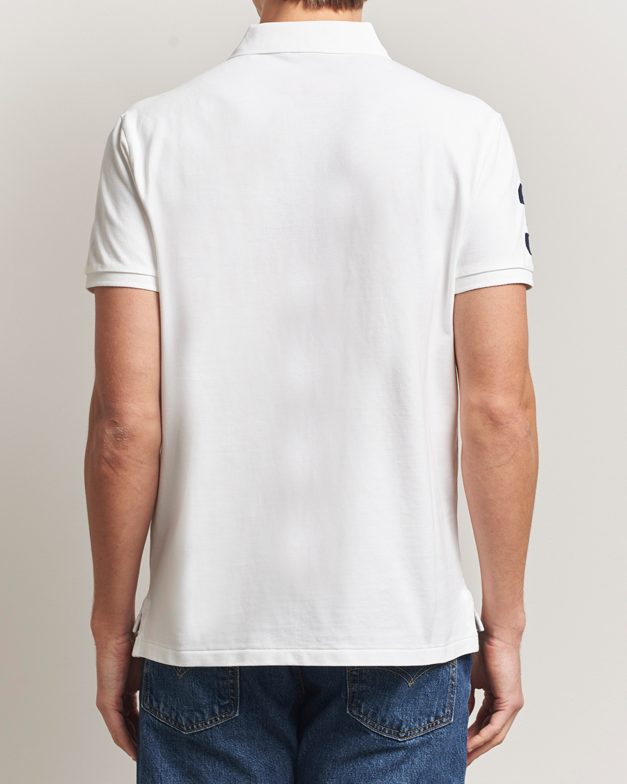 Herren | Poloshirts | Polo Ralph Lauren | Custom Slim Fit Big Pony Polo White