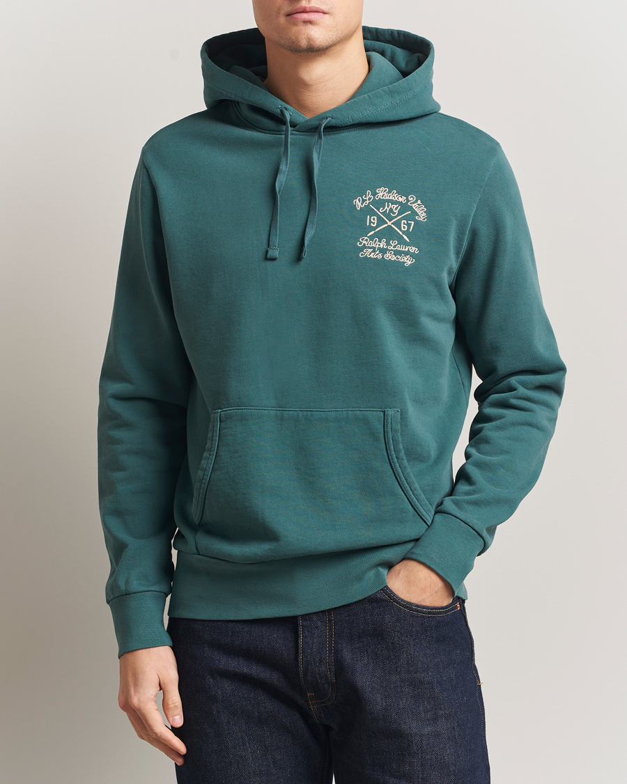 Herren | Pullover | Polo Ralph Lauren | Printed Hoodie Charter Green
