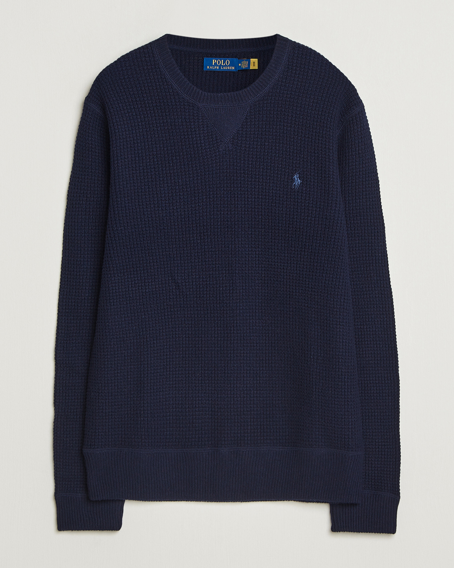 Herren | Pullover | Polo Ralph Lauren | Cotton/Wool Pullover Hunter Navy
