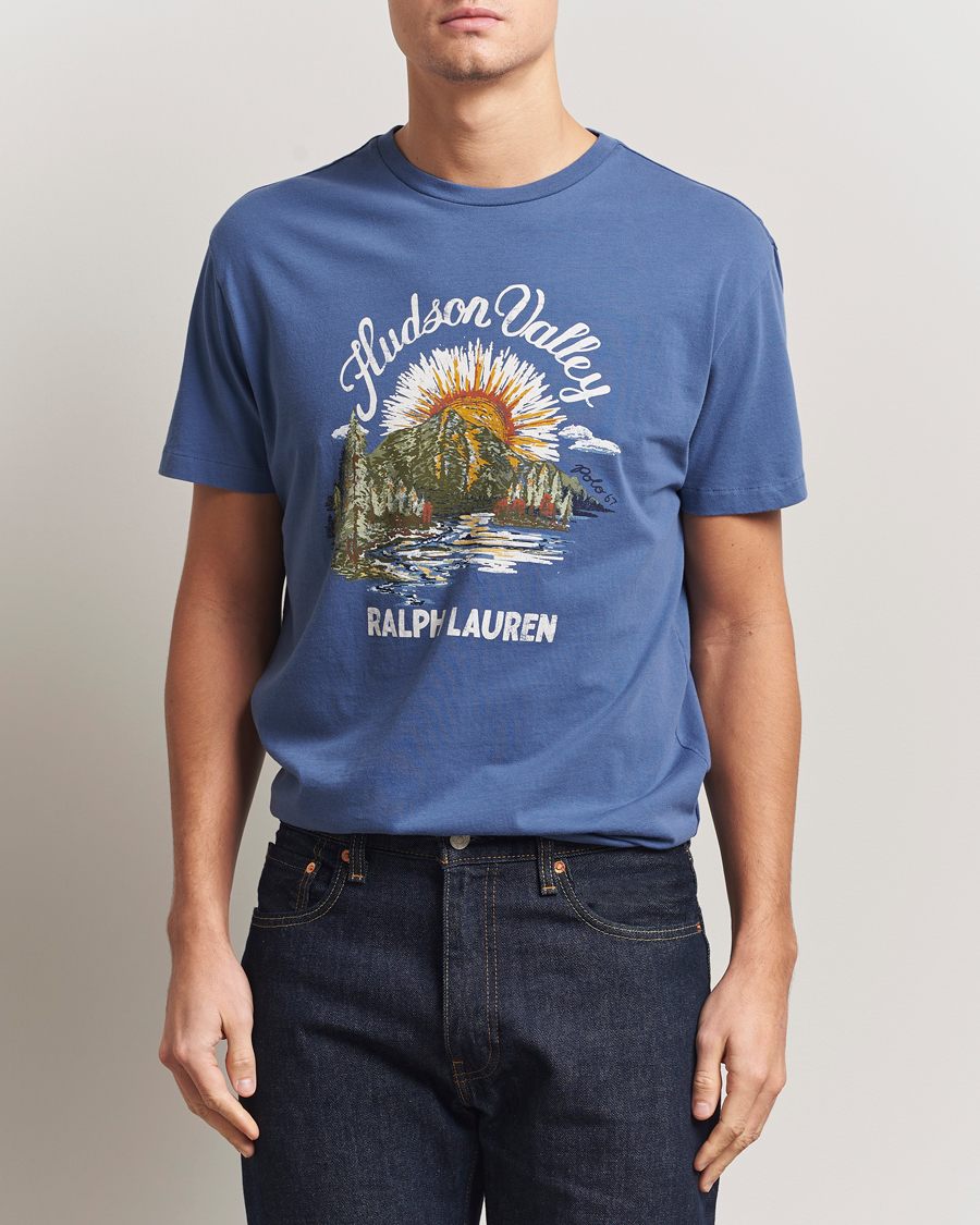 Herren | T-Shirts | Polo Ralph Lauren | Printed T-Shirt Old Royal