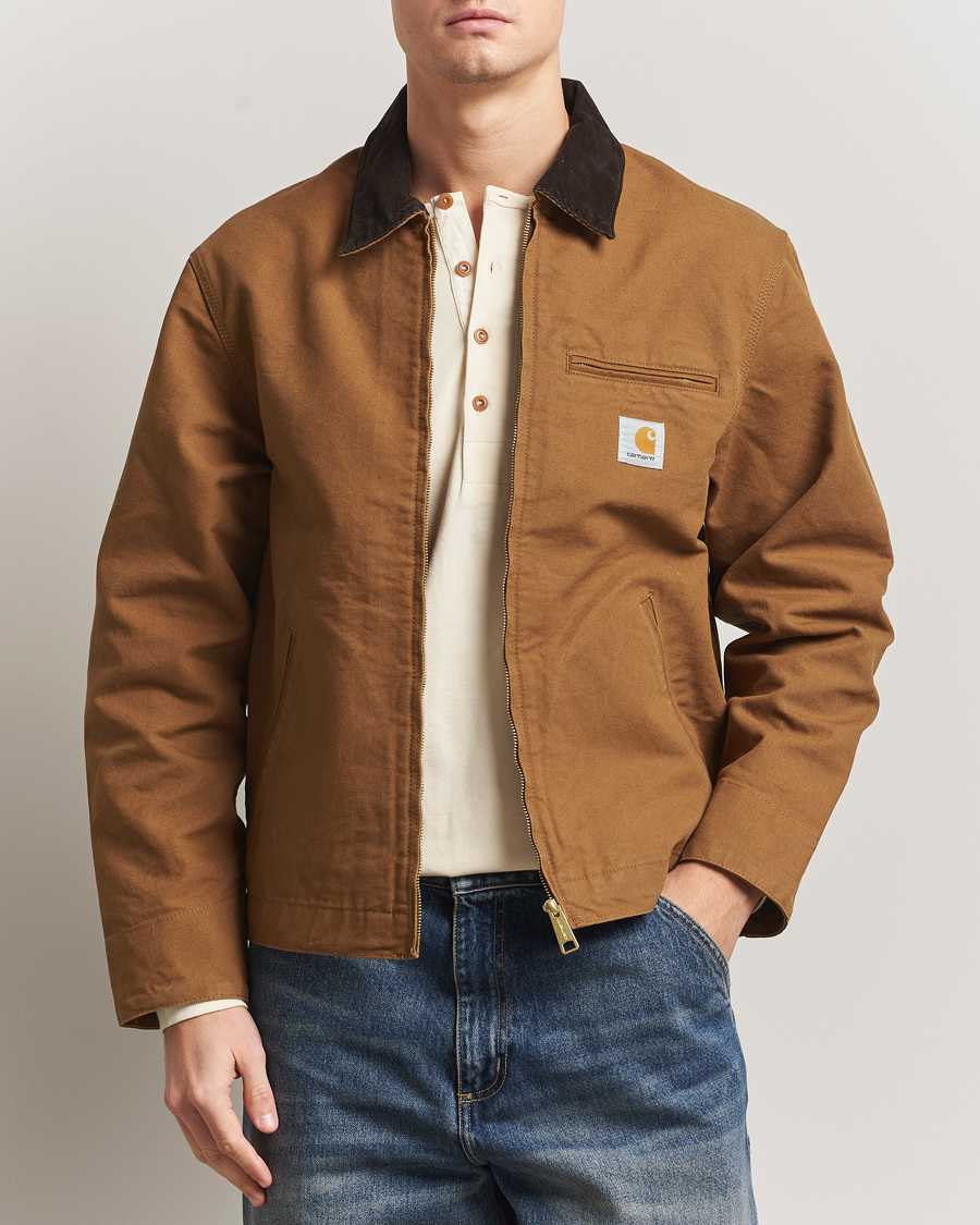 Herren | Jacken | Carhartt WIP | Detroit Jacket Dearborn Canvas Hamilton Brown