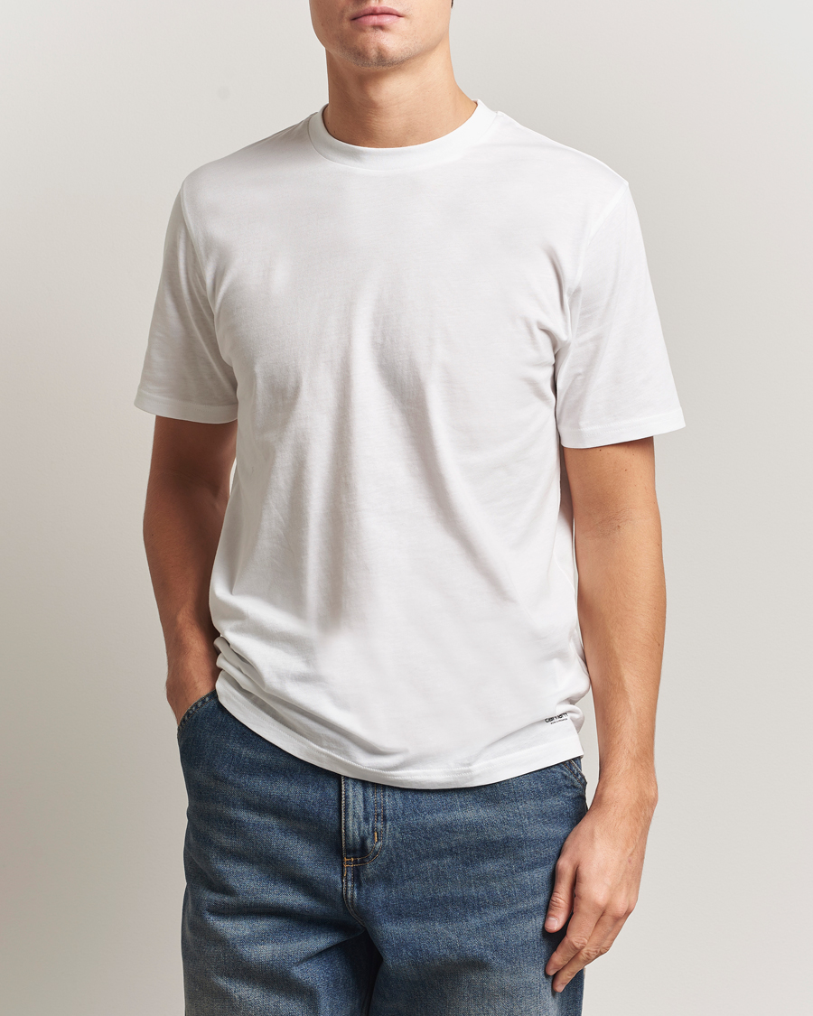 Herren | T-Shirts | Carhartt WIP | 2-Pack Standard Crew Neck T-Shirt White
