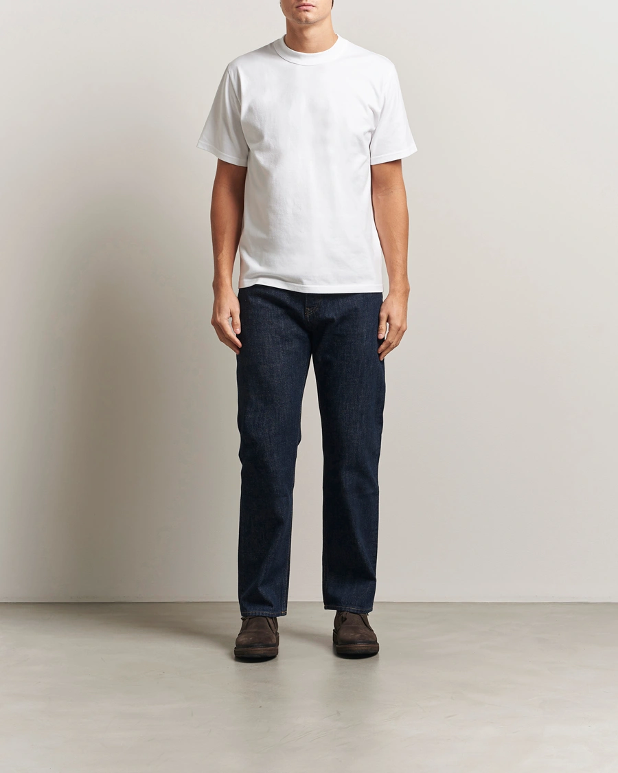Herren | T-Shirts | Armor Lux for Care of Carl | Armor-lux 2-Pack Heritage Callac T-Shirt White/White