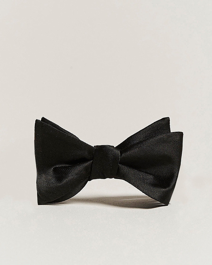 Herren | Krawatten | Oscar Jacobson | Bow Tie, Self Tie Black