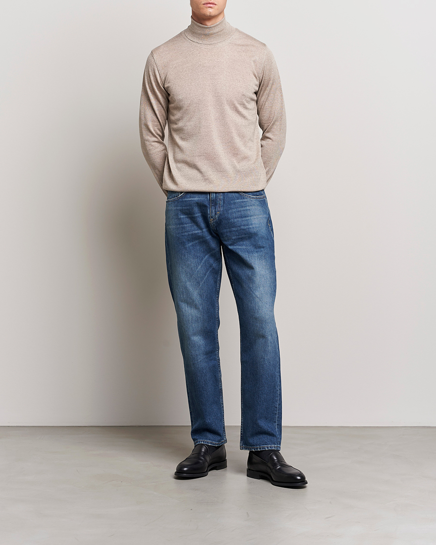 Herren | Jeans | Oscar Jacobson | Johan Cotton Stretch Jeans Vintage Wash