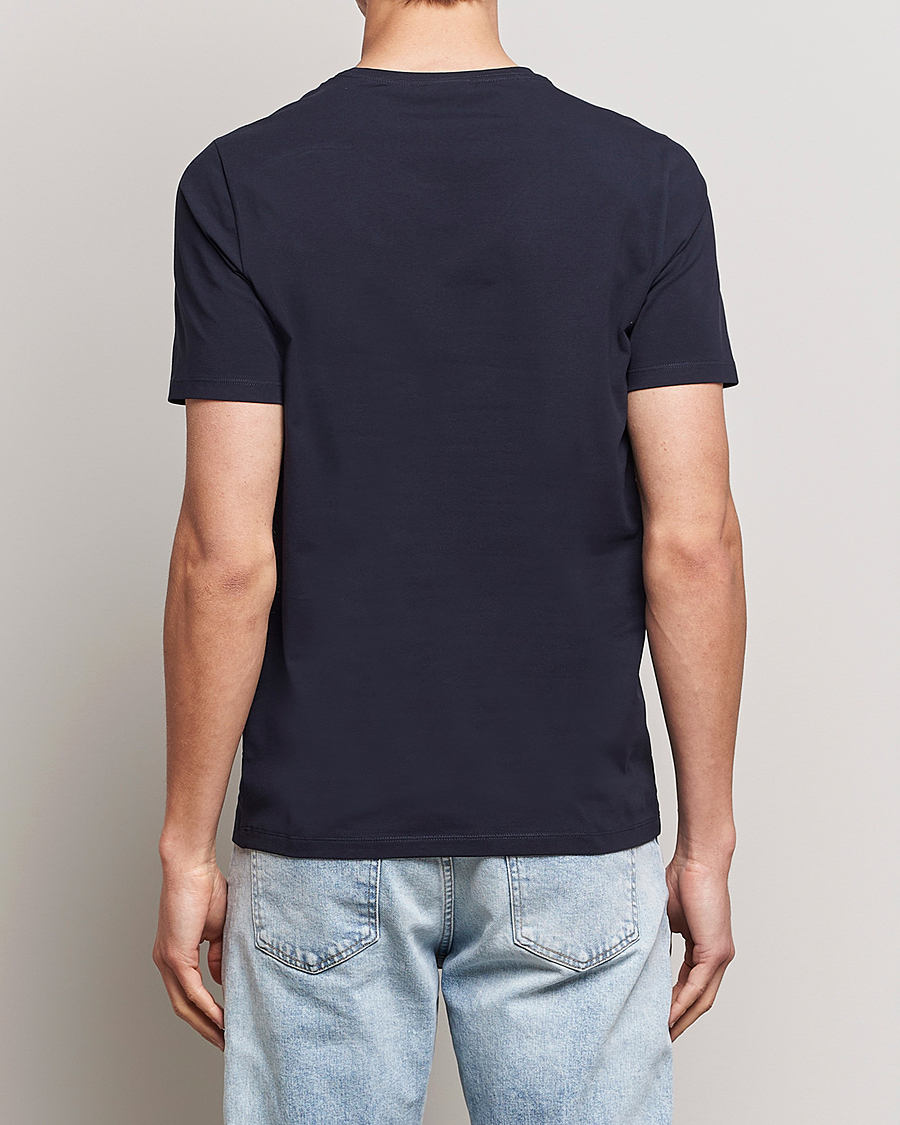 Herren | T-Shirts | Oscar Jacobson | Kyran Cotton T-Shirt Navy