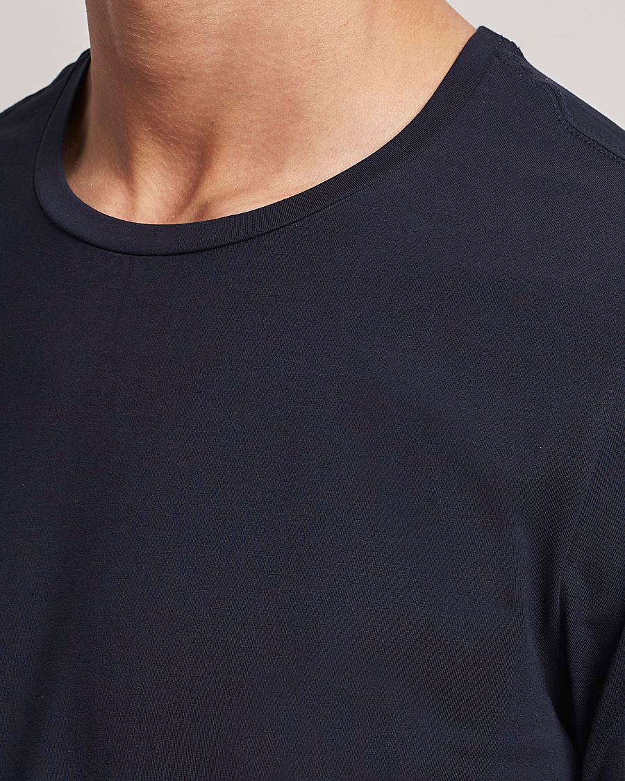 Herren | T-Shirts | Oscar Jacobson | Kyran Cotton T-Shirt Navy
