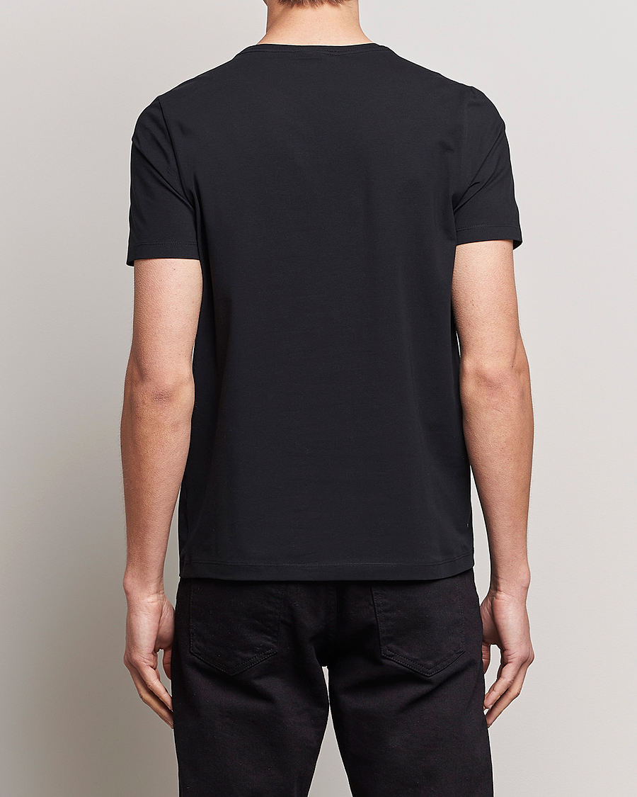Herren | T-Shirts | Oscar Jacobson | Kyran Cotton T-Shirt Black