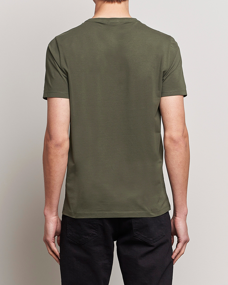 Herren | T-Shirts | Oscar Jacobson | Kyran Cotton T-Shirt Green