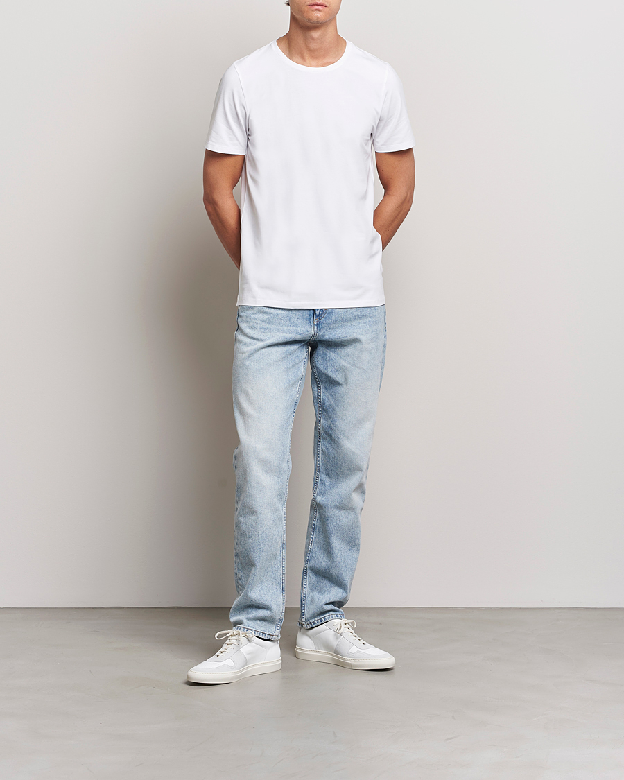 Herren | T-Shirts | Oscar Jacobson | Kyran Cotton T-Shirt White