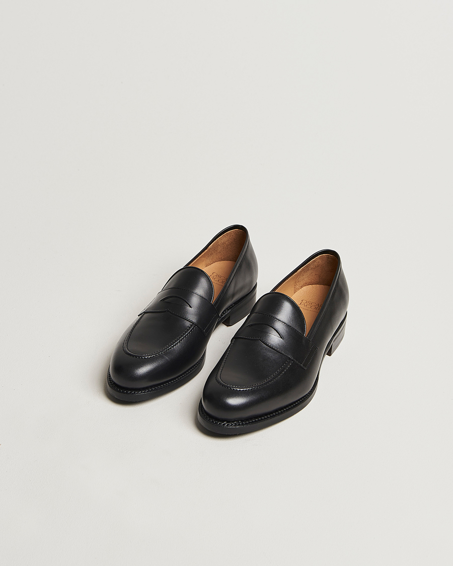 Herren | Loafer | Oscar Jacobson | Penny Loafers Black