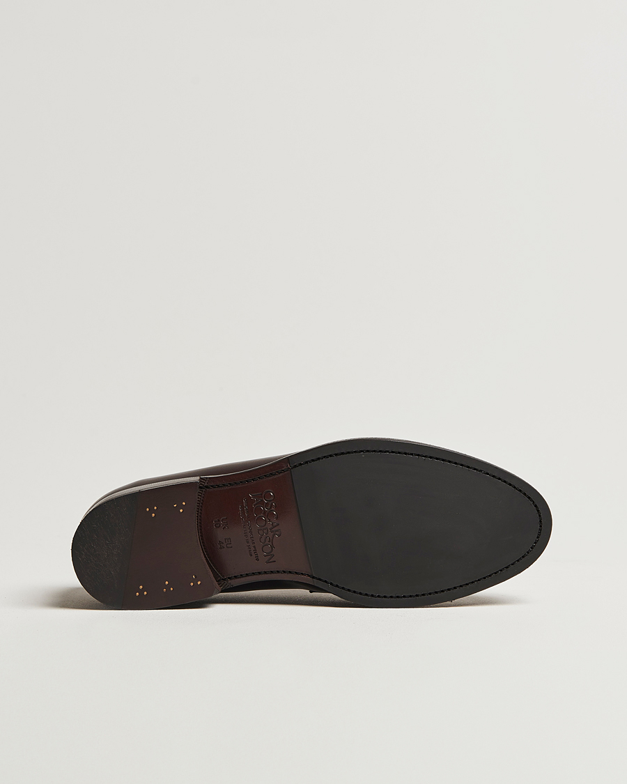Herren | Loafer | Oscar Jacobson | Penny Loafers Dark Mud Brown