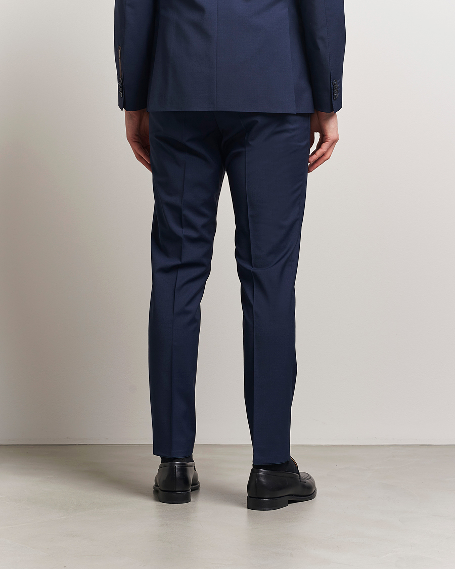 Herren | Hosen | Oscar Jacobson | Denz Wool Blend Trousers Navy
