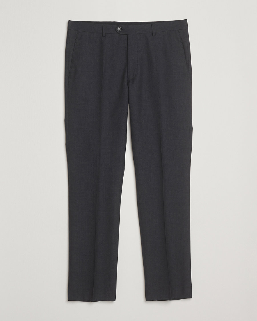 Herren | Hosen | Oscar Jacobson | Dandy Wool Trousers Grey