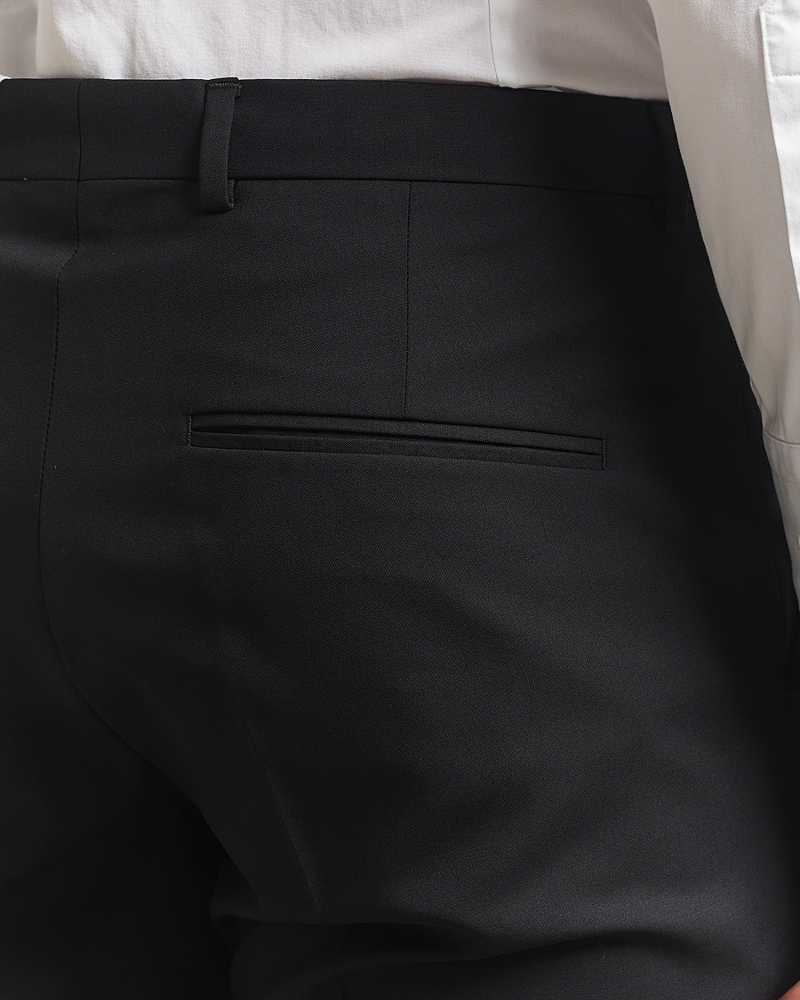 Herren | Hosen | Oscar Jacobson | Dandy Wool Trousers Black