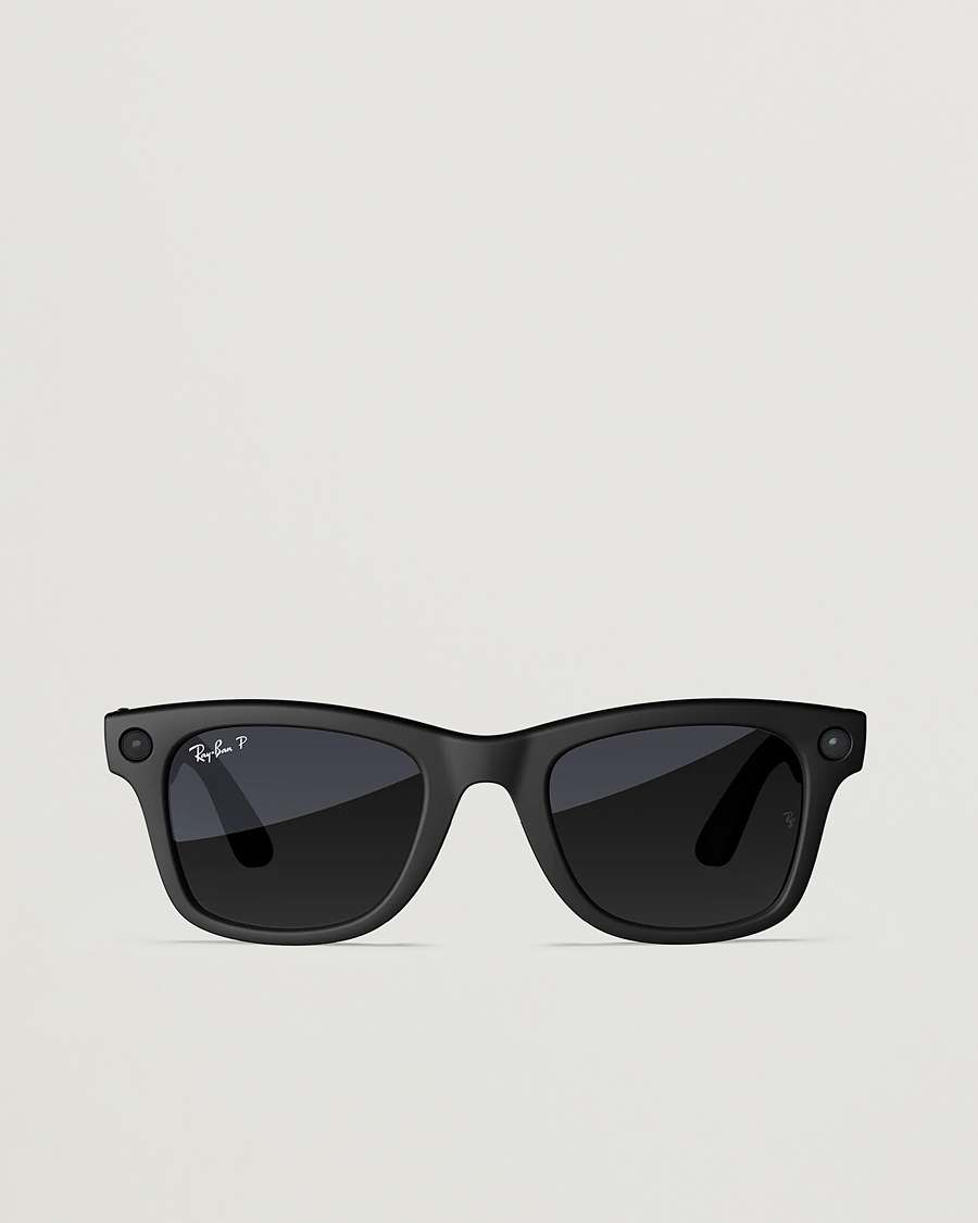 Herren | Sonnenbrillen | Ray-Ban | Wayfarer Meta 50 Sunglasses Matte Black