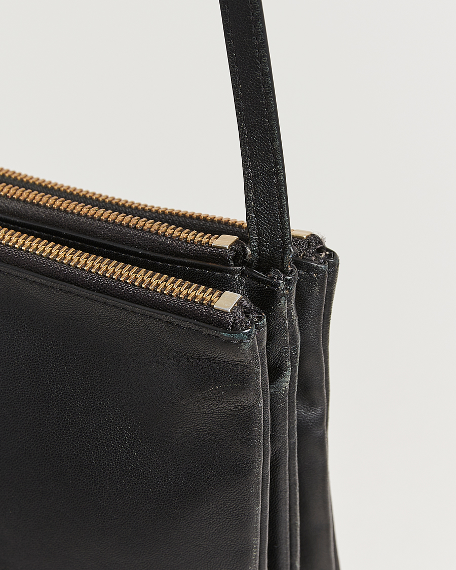 Herren | Pre-Owned & Vintage Bags | Celine Pre-Owned | Trio Bag Medium Leather Black