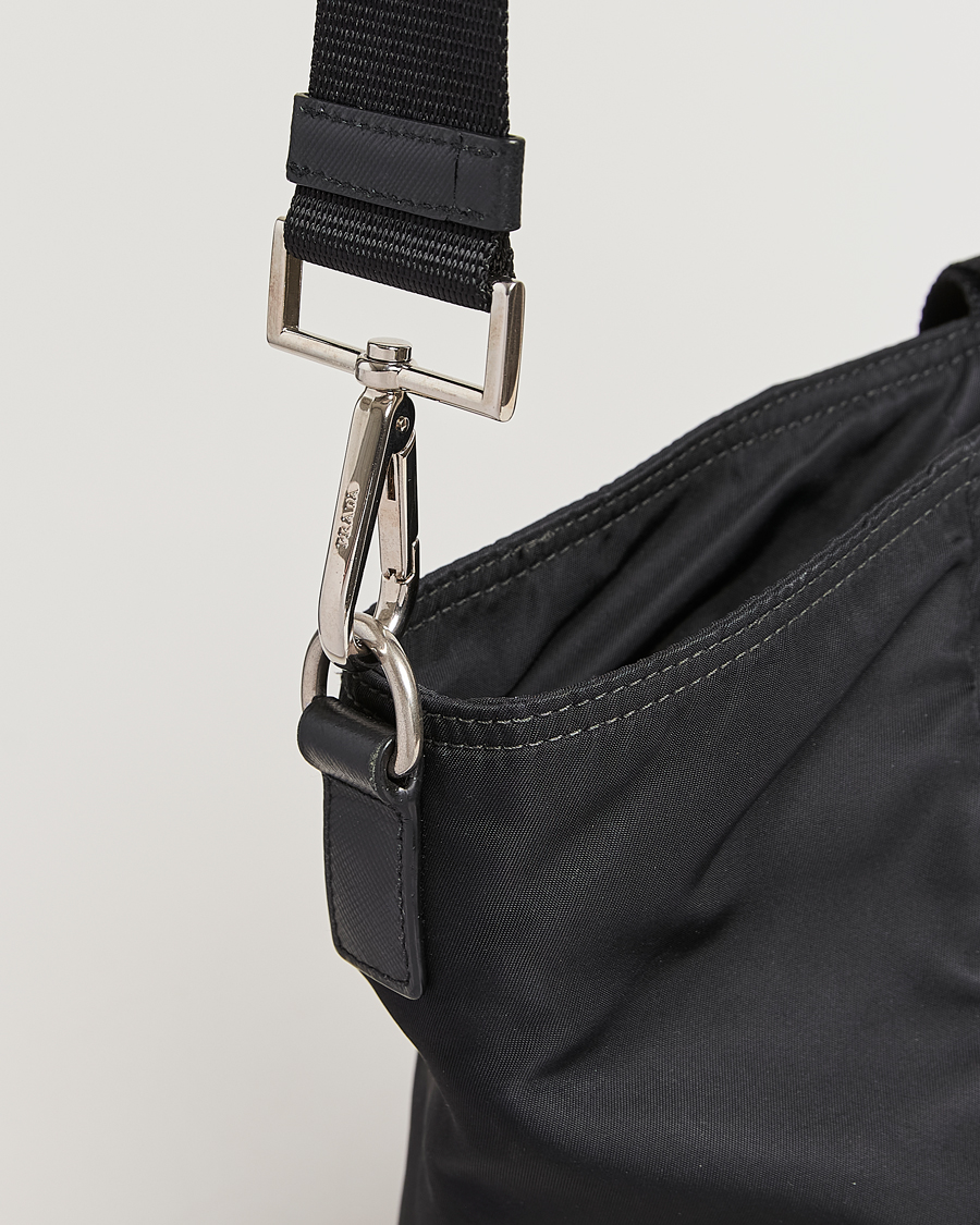Herren | Pre-Owned & Vintage Bags | Prada Pre-Owned | 2 Way Boston Bag Tessuto Nylon Black
