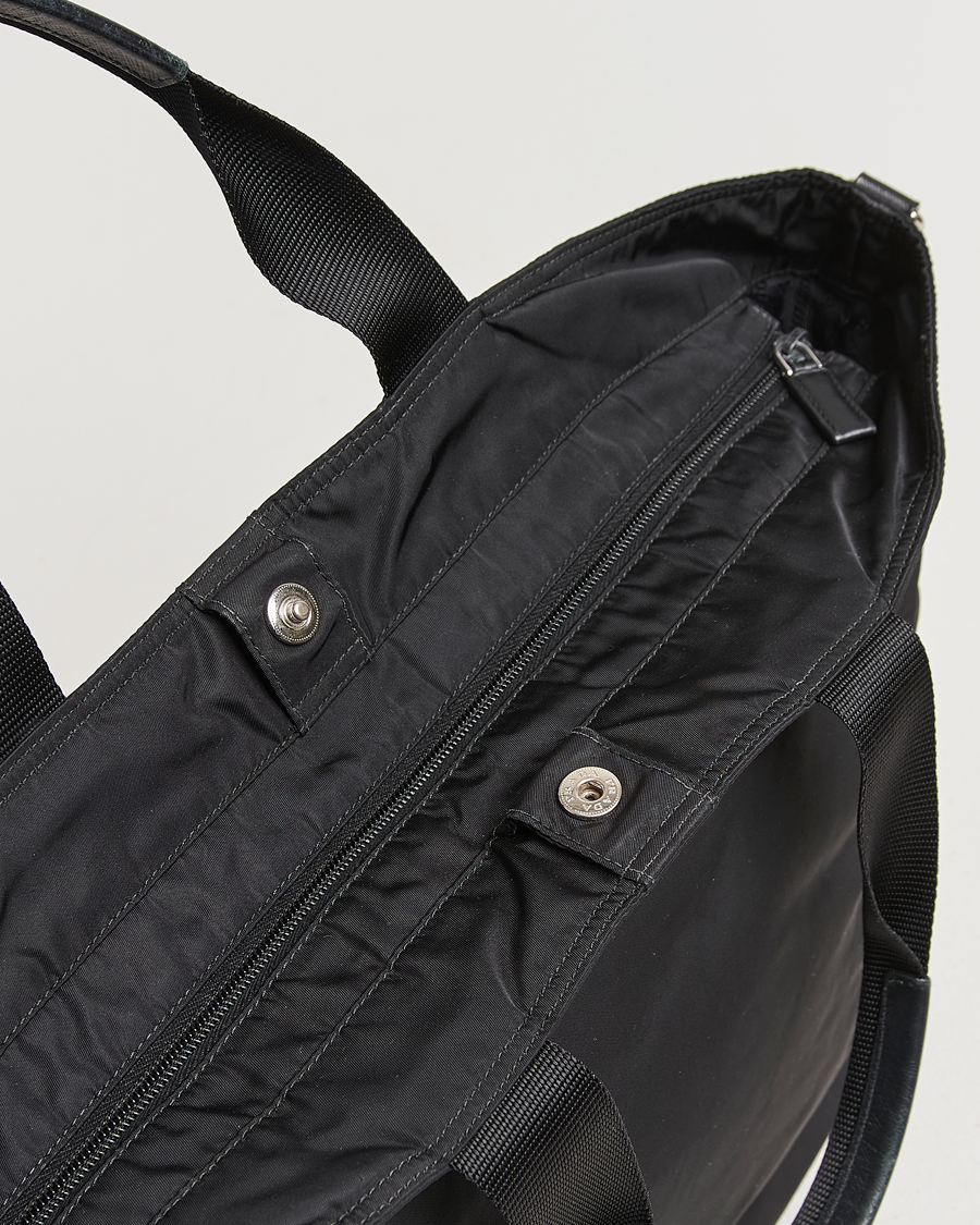 Herren | Pre-Owned & Vintage Bags | Prada Pre-Owned | 2 Way Boston Bag Tessuto Nylon Black