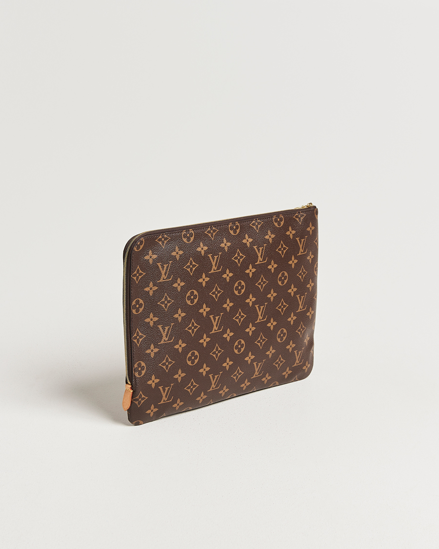 Herren | Pre-Owned & Vintage Bags | Louis Vuitton Pre-Owned | Posh Document Bag Monogram