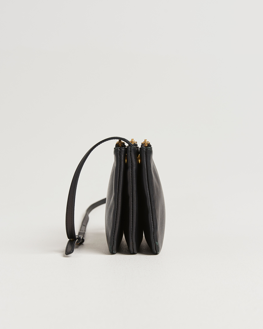 Herren | Pre-Owned & Vintage Bags | Celine Pre-Owned | Trio Bag Small Leather Black