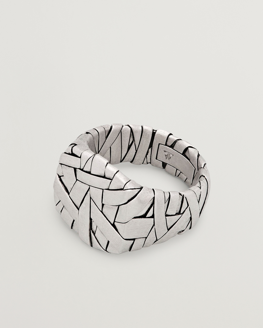 Herren | Schmuck | Tom Wood | Quilt Ring Silver