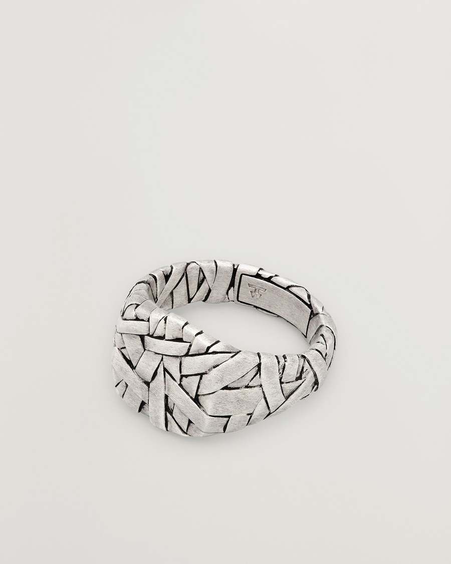 Herren | Schmuck | Tom Wood | Quilt Ring Small Silver