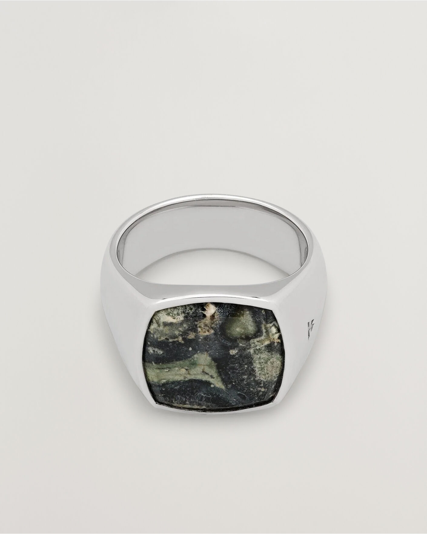Herren | Schmuck | Tom Wood | Cushion Ring Kambaba Silver