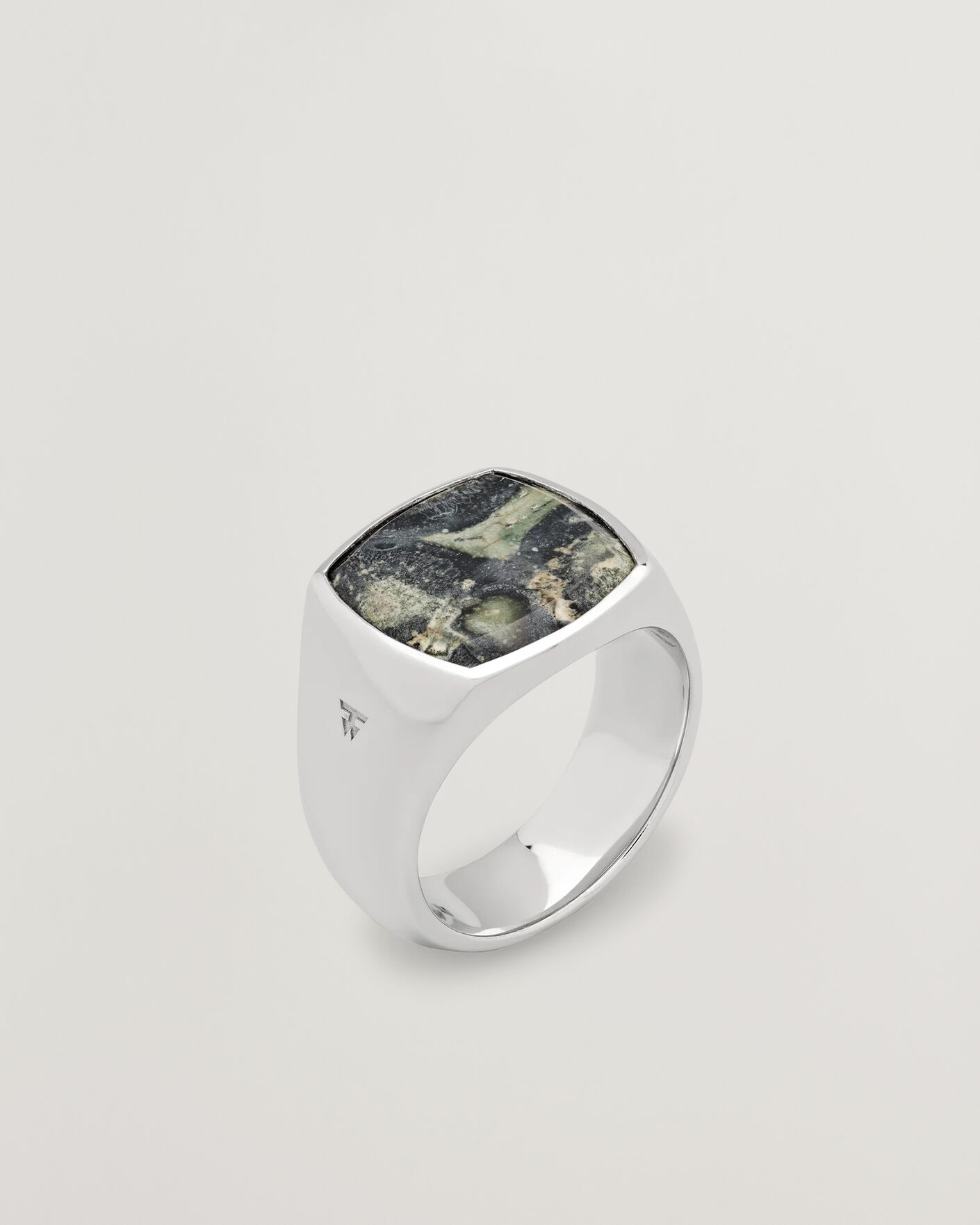 Herren | Schmuck | Tom Wood | Cushion Ring Kambaba Silver