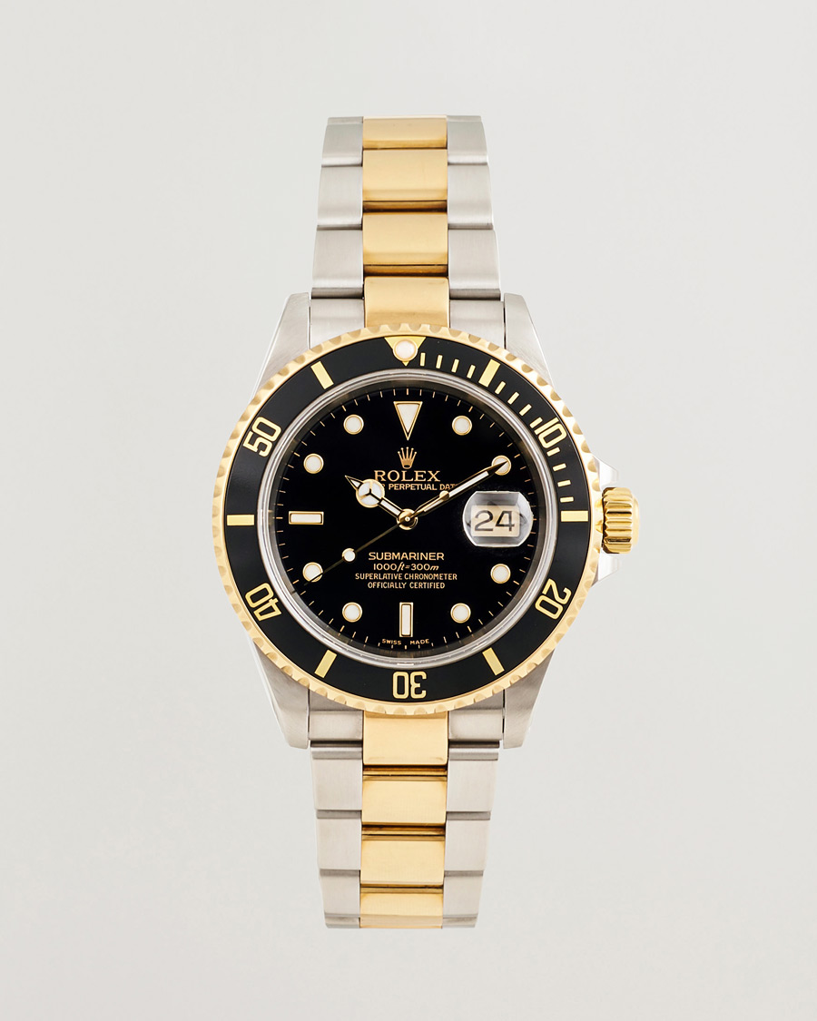Herren | Pre-Owned & Vintage Watches | Rolex Pre-Owned | Submariner Oyster Perpetual Two Tone Black