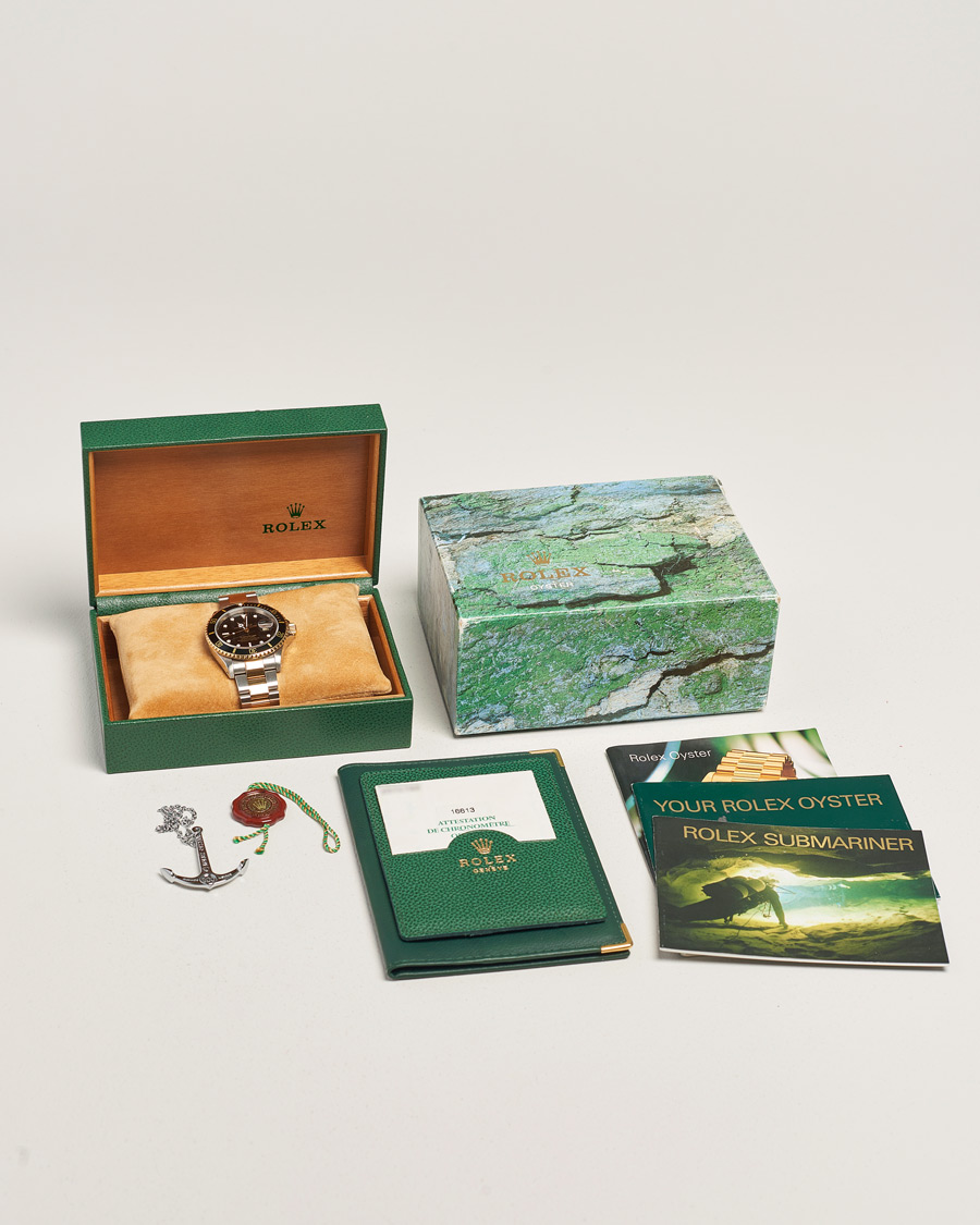 Herren | Pre-Owned & Vintage Watches | Rolex Pre-Owned | Submariner Oyster Perpetual Two Tone Black