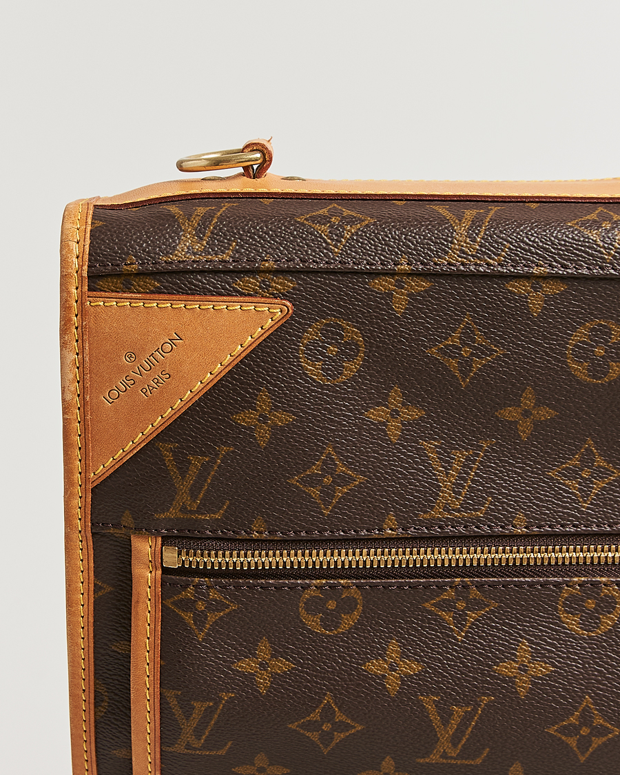 Herren | Pre-Owned & Vintage Bags | Louis Vuitton Pre-Owned | Portable Garment Bag Bandoulière Monogram