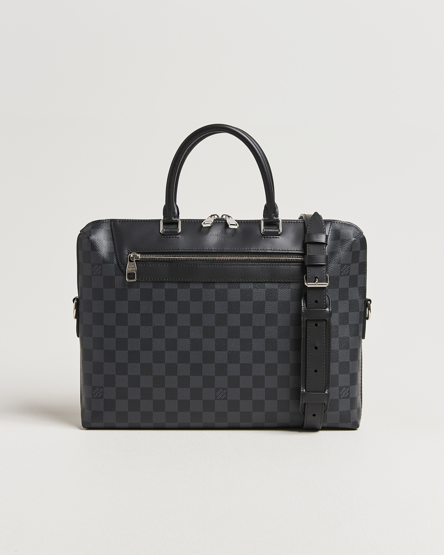 Herren | Pre-Owned & Vintage Bags | Louis Vuitton Pre-Owned | Porte Documan Jules Damier Graphite