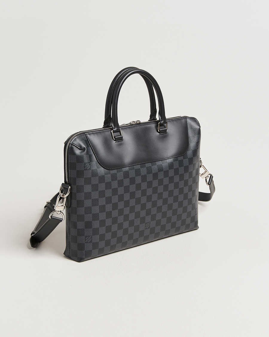 Herren | Pre-Owned & Vintage Bags | Louis Vuitton Pre-Owned | Porte Documan Jules Damier Graphite