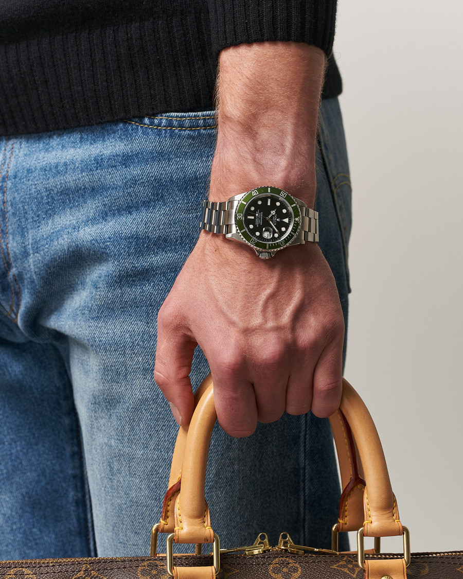 Herren | Pre-Owned & Vintage Watches | Rolex Pre-Owned | Submariner Date Kermit