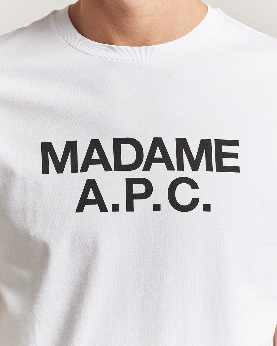 Herren | T-Shirts | A.P.C. | Madame T-Shirt White