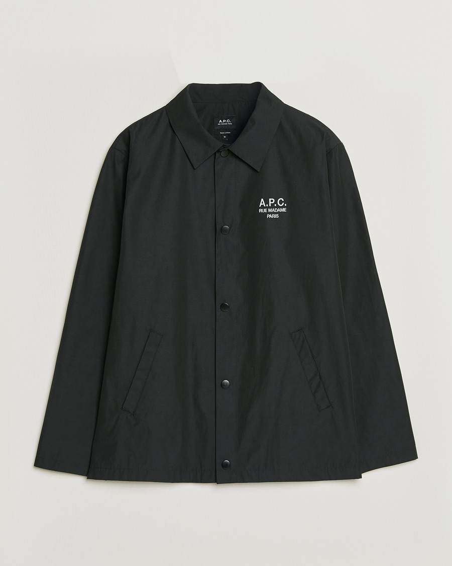Herren | Jacken | A.P.C. | Rue Madame Coach Jacket Black