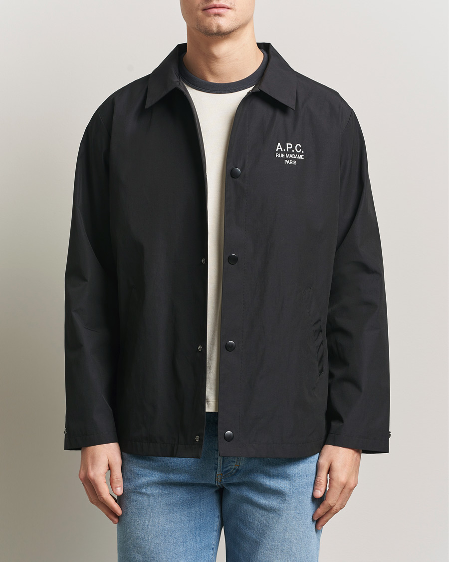 Herren | Jacken | A.P.C. | Rue Madame Coach Jacket Black