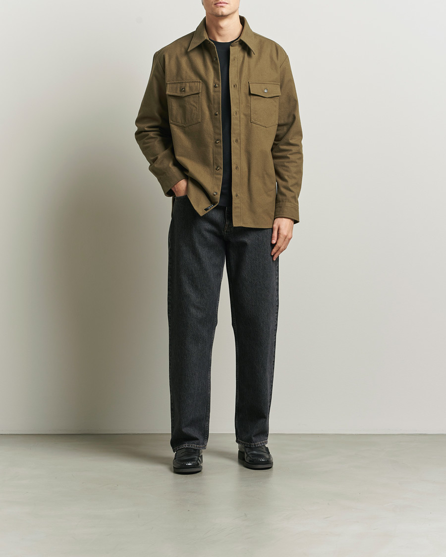 Herren | Hemden | A.P.C. | Brushed Cotton Overshirt Khaki